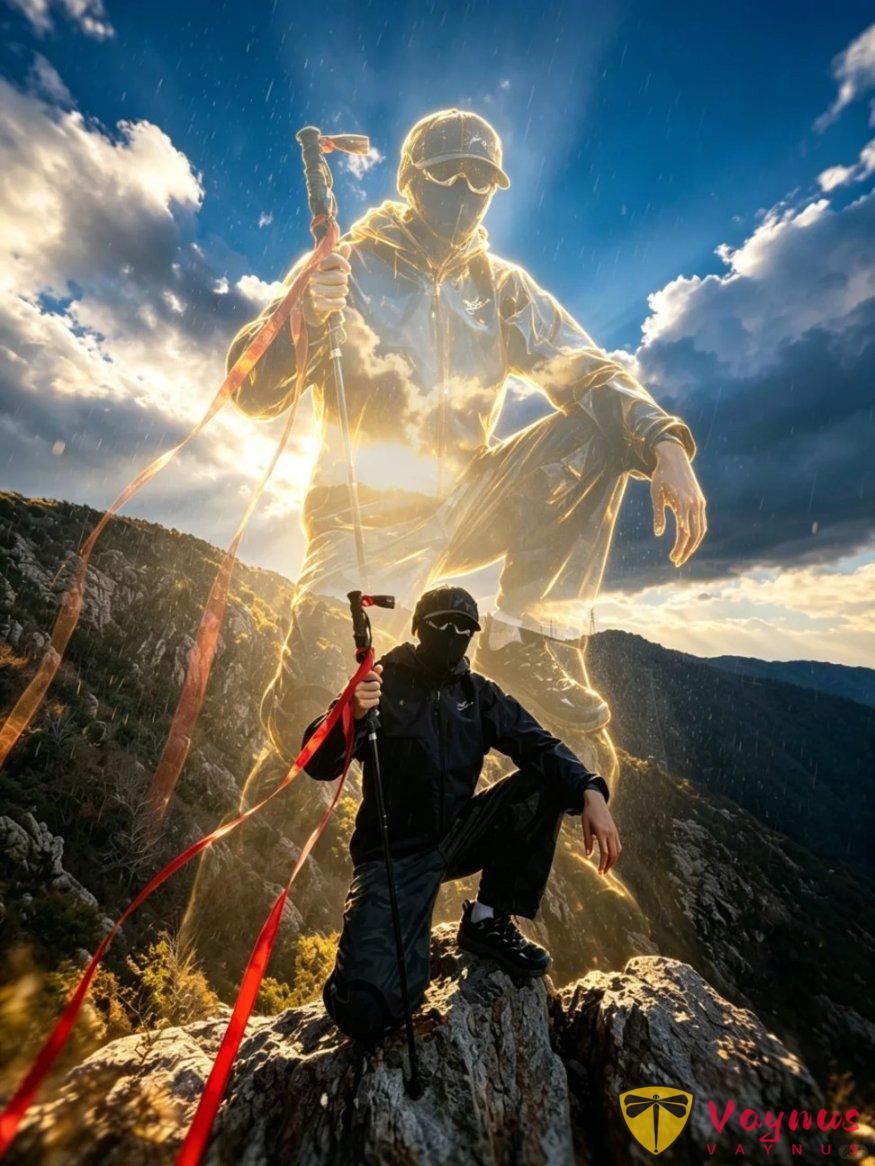 爆火的“法天象地雙重曝光”登山照太酷啦!手殘黨也能輕鬆get(附教程)