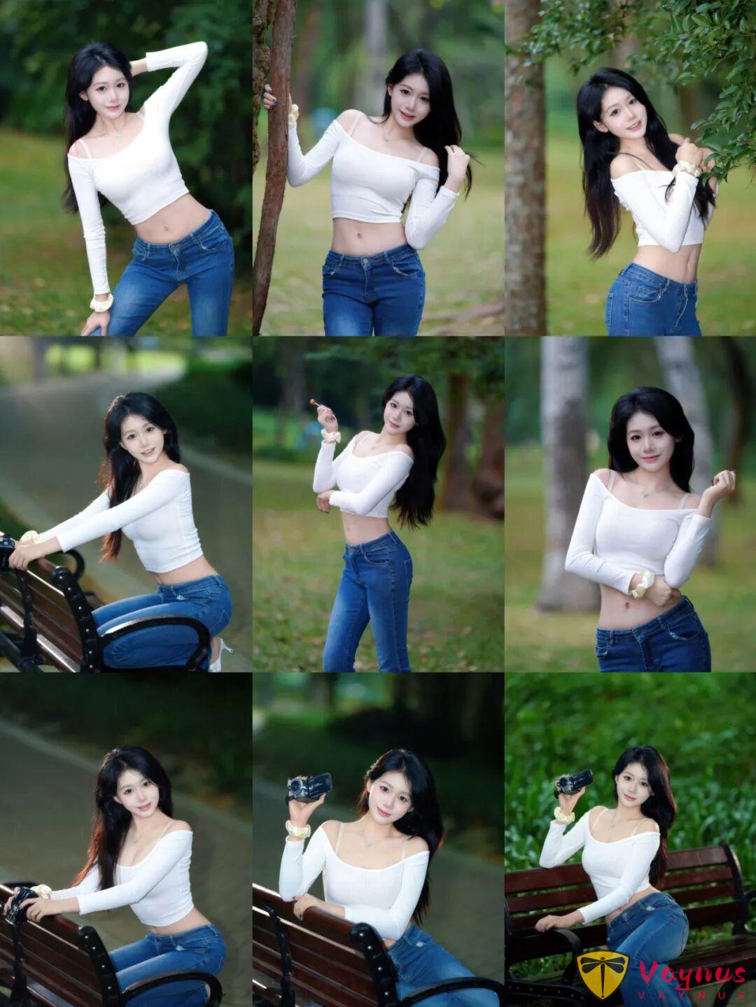 9个氧气少女拍照姿势，治愈甜美显脸小，满屏都是溢出来的生命力