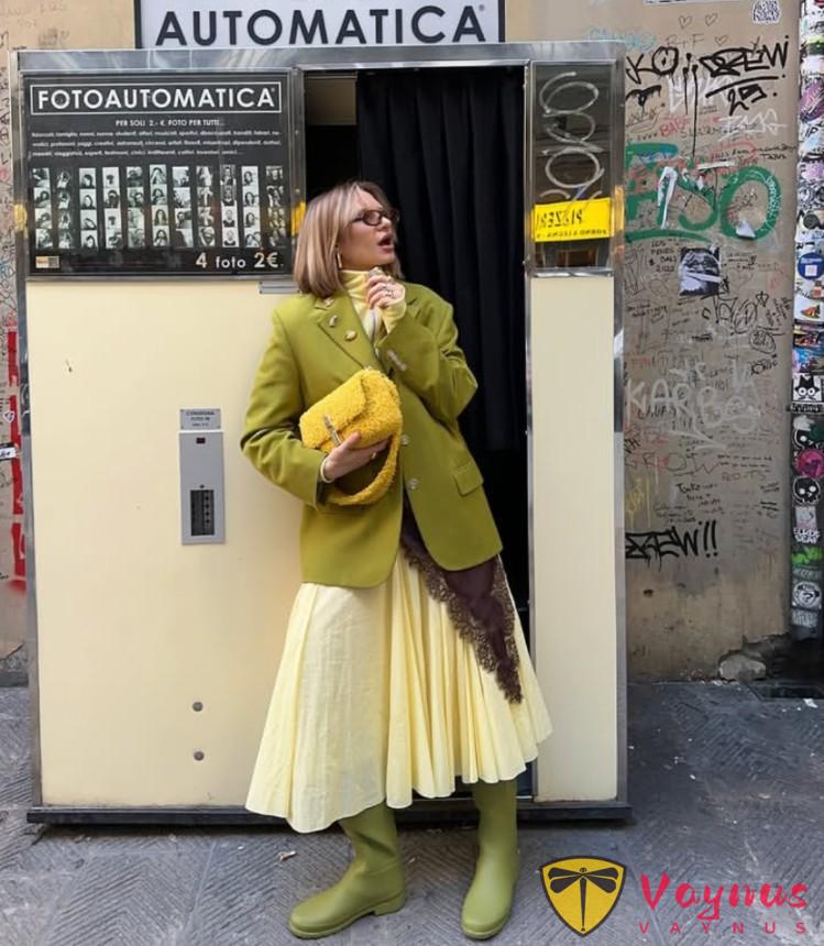 秋冬應該多穿彩色!