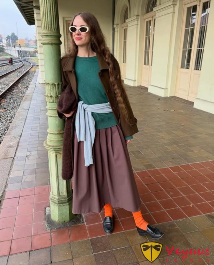 秋冬應該多穿彩色!