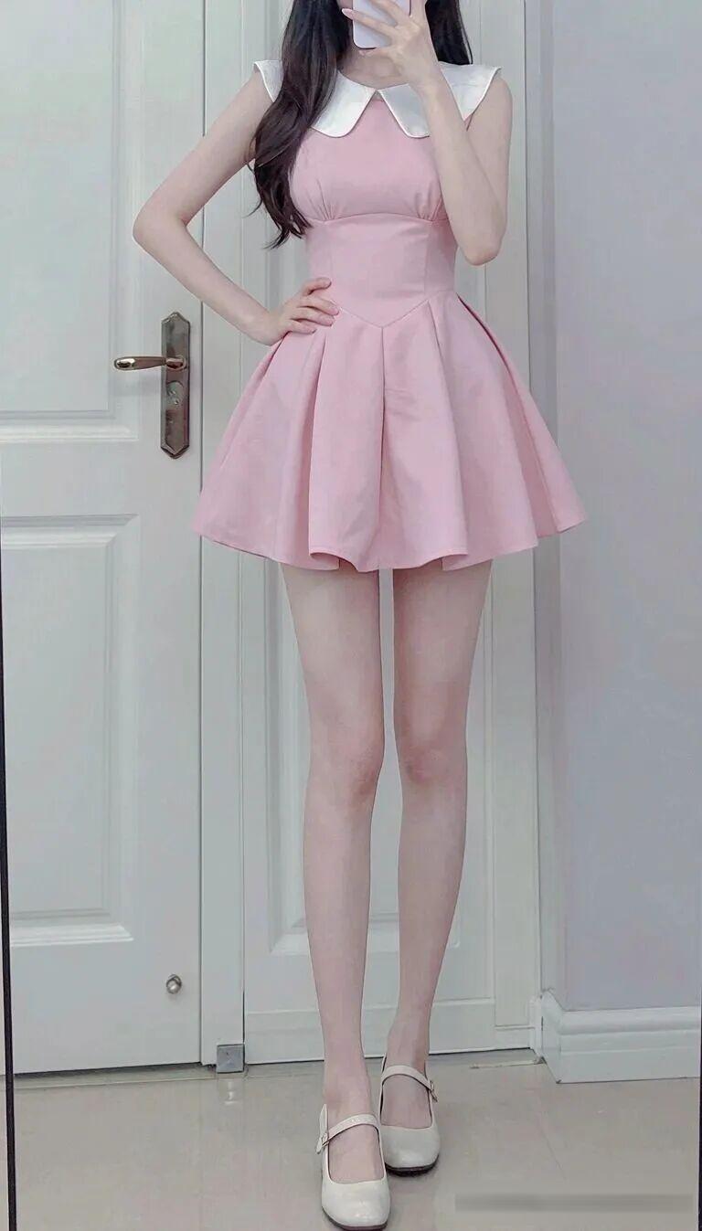 冷暖皮女生如何选适合自己的短裙和长裙搭配?