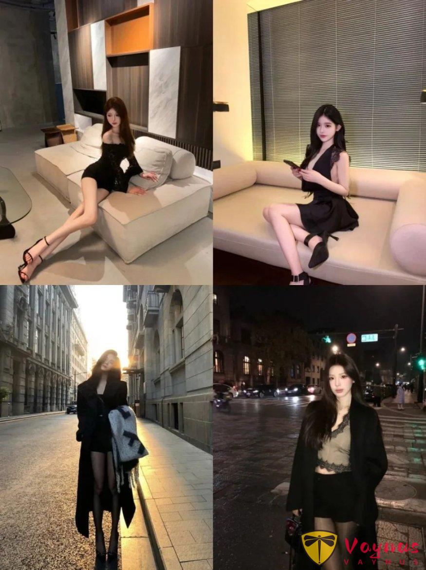 又欲又冷艳！夜晚街头这么拍，时髦感直接拉满，分分钟成为朋友圈C位！