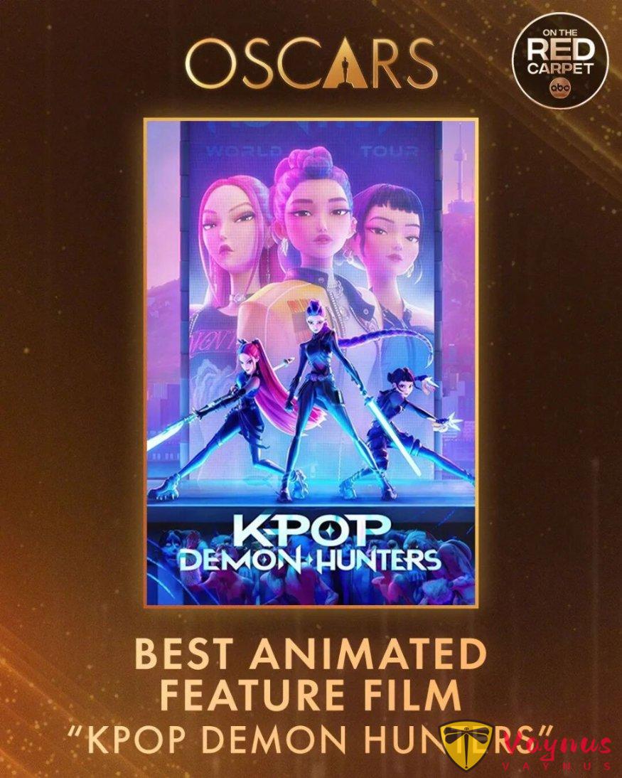 《瘋狂動物城2/優獸大都會2/動物方城市2》惜敗！《K-POP：獵魔女團》榮獲第98屆奧斯卡最佳動畫長片