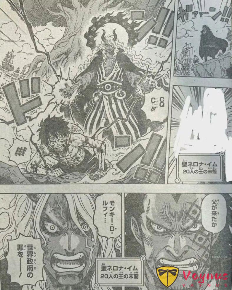 海賊王1180話：伊姆大人擊敗巨人族戰士，洛基和路飛遇到強敵了