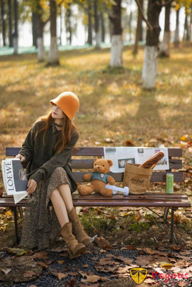 公園長椅試試這樣拍照，我拍出了電影的高階感，真的絕了~