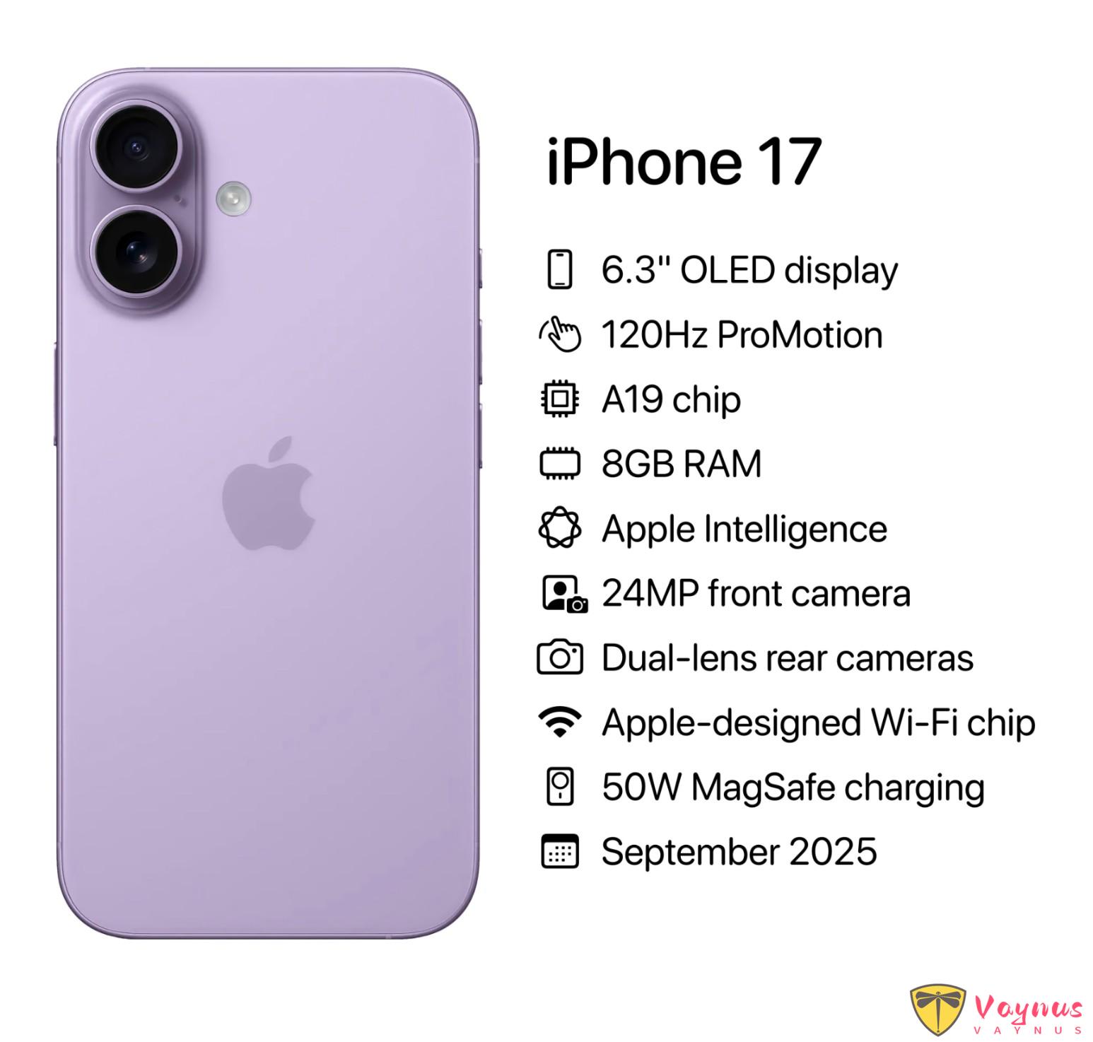 iPhone 17 全系完整配色，来了！