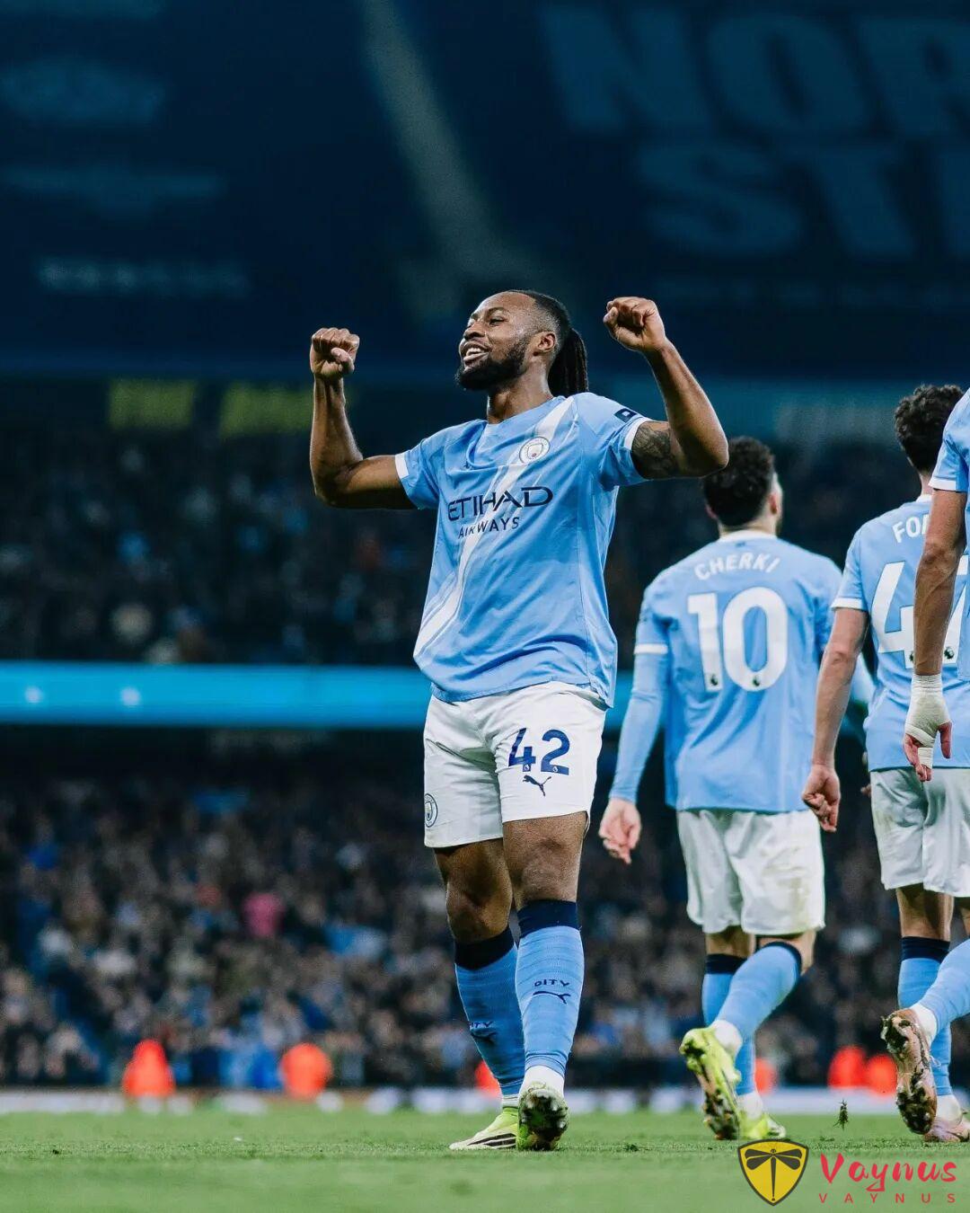 塞梅尼奧和羅德里破門，我城2-2戰平諾丁漢森林