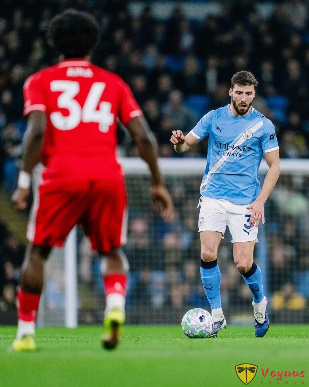 塞梅尼奧和羅德里破門，我城2-2戰平諾丁漢森林