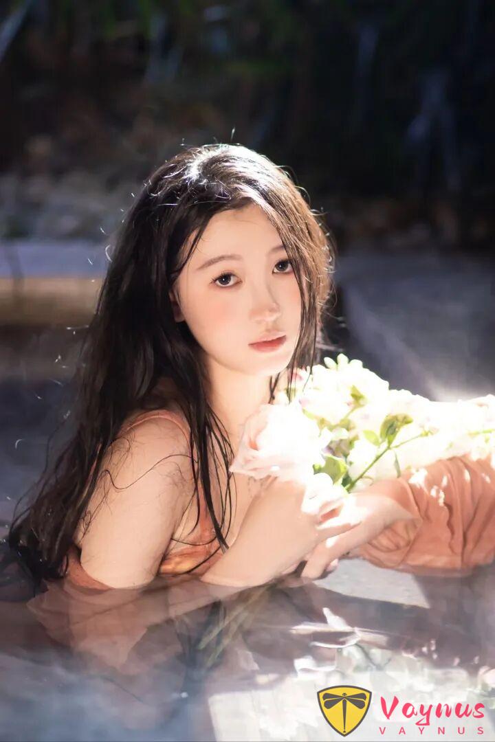 冬天泡溫泉，9個拍照姿勢，高階耐看顯膚白，原圖直出生動又唯美