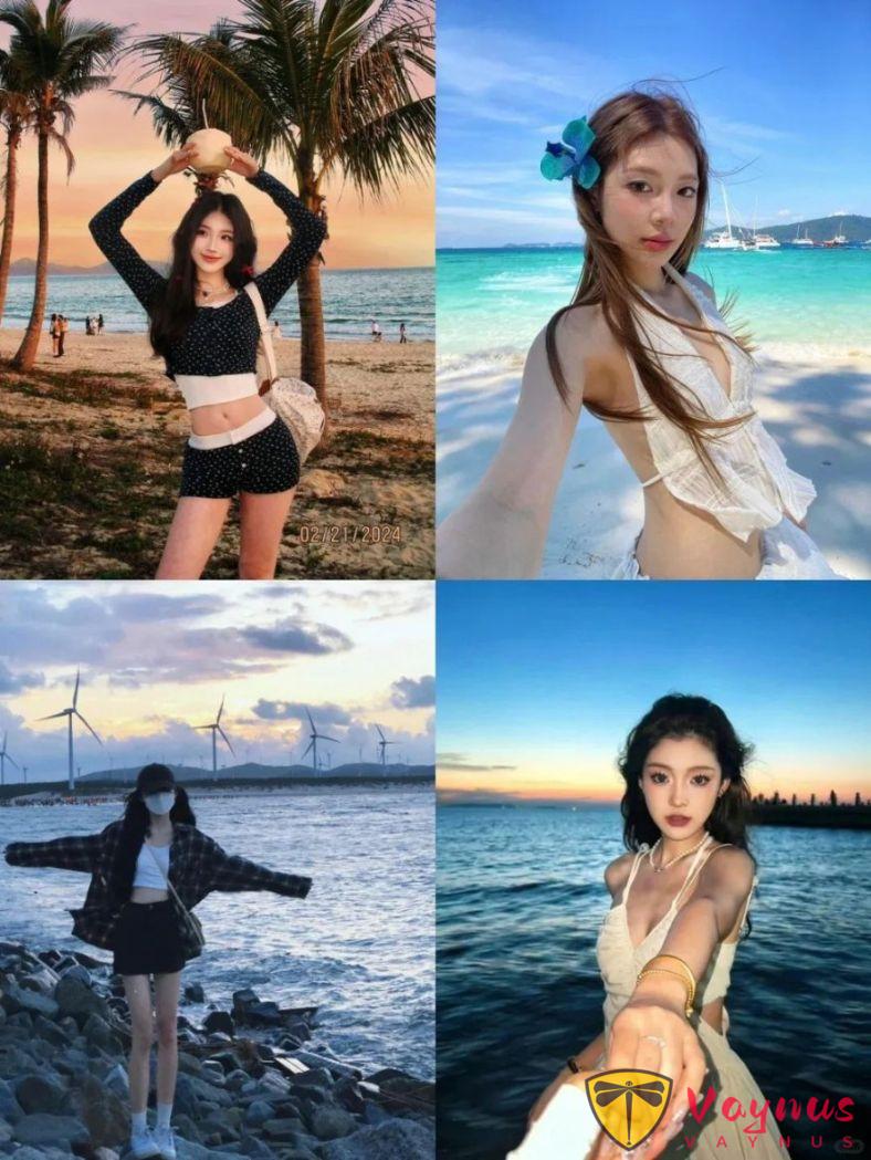 從路人到女神只需這16個海邊拍照姿勢，男生看了都想娶回家