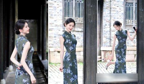 女生穿旗袍就這麼拍!5個拍照小技巧,簡單好學又顯身材,氛圍感拉滿