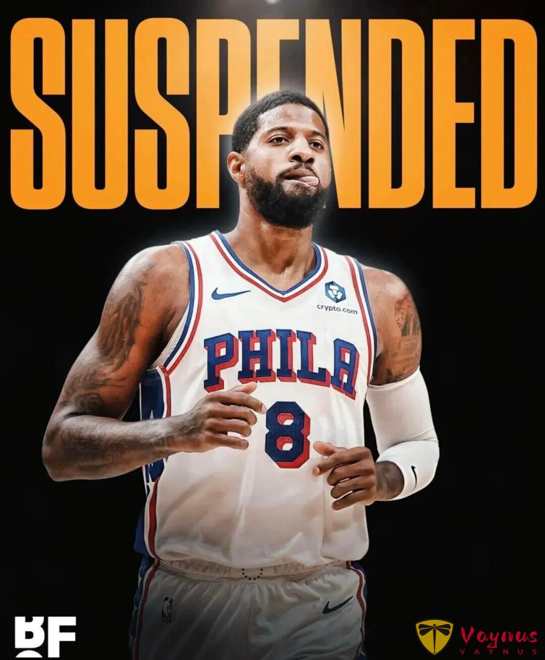 罰款1200萬！禁賽25場！保羅喬治，天塌了！