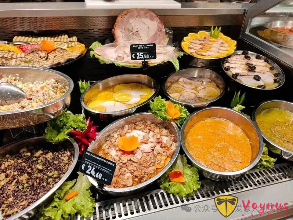 意大利超市里熟食柜台的美食怎么样?