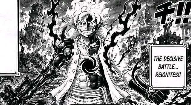 海贼王1190话:路飞觉醒黑暗尼卡形态,反叛龙吃了神级恶魔果实