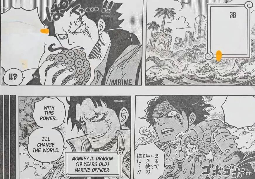 海贼王1190话:路飞觉醒黑暗尼卡形态,反叛龙吃了神级恶魔果实