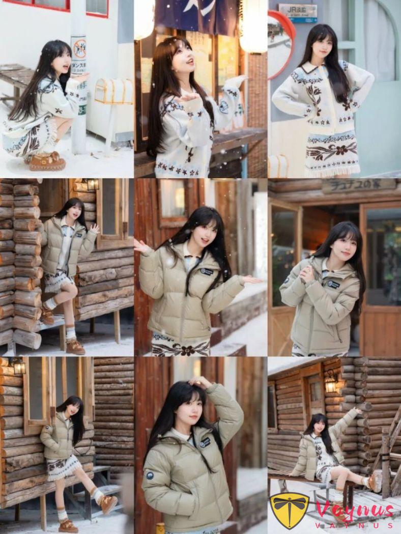 下雪天的正确打开方式!9个甜妹拍照姿势,温柔又治愈,甜过初恋