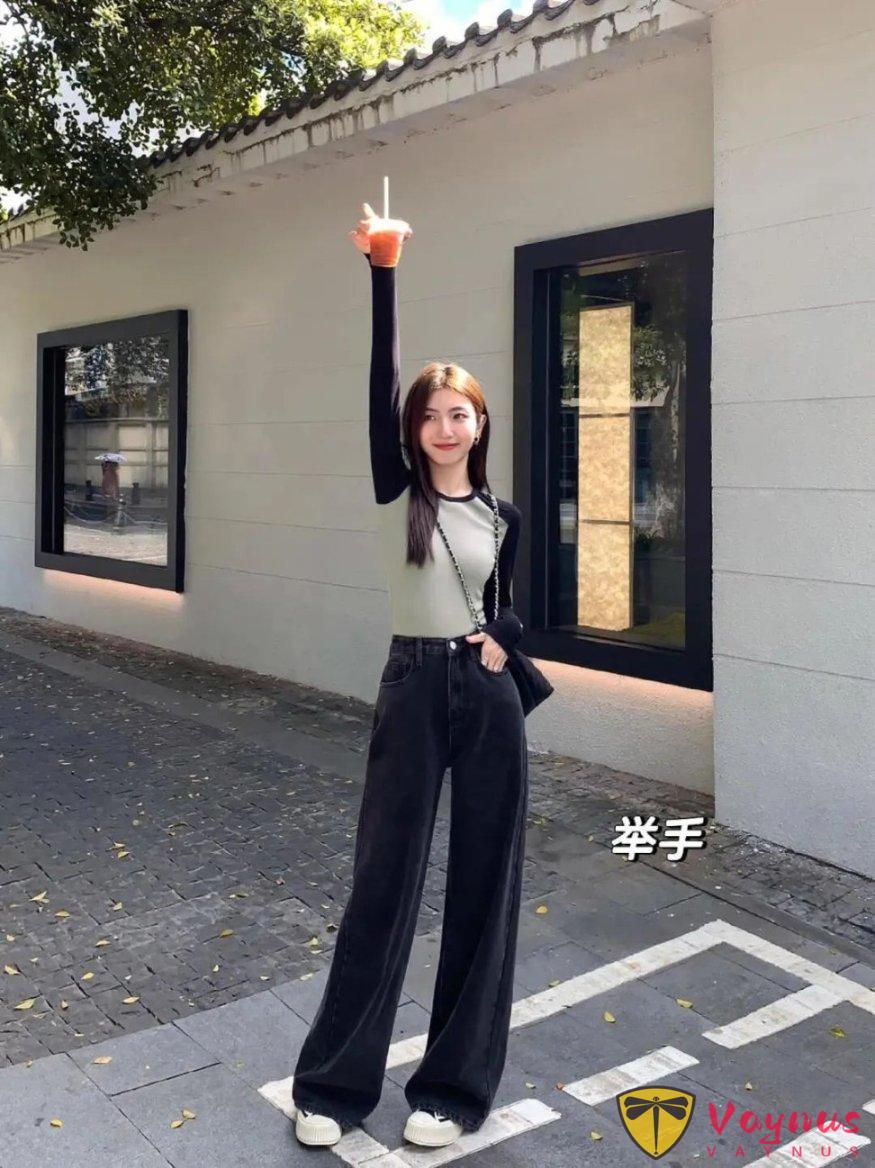 旅遊拍照，動作越大越出片，漂亮氣質又甜美，浪漫顯高顯身材