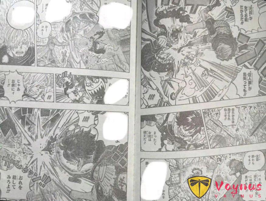 海贼王1187话:雨之神击败巨人族战士,山治要觉醒霸王色霸气
