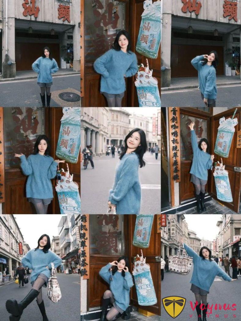 听我的动作越大照片越好看!普通人拍也好看的松弛感拍照姿势