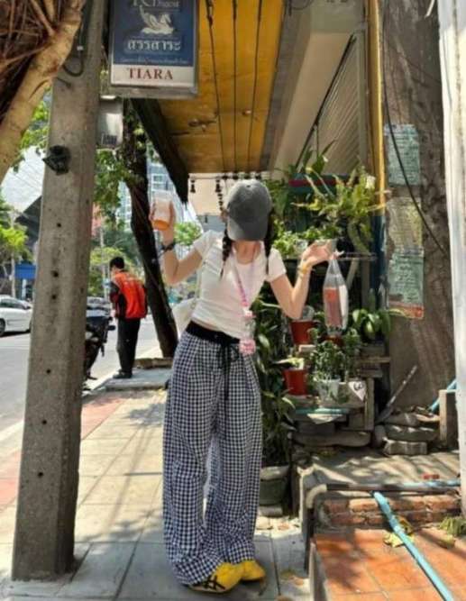 格子褲穿搭靈感