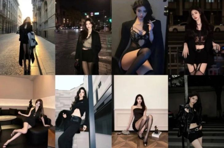 又欲又冷艳！夜晚街头这么拍，时髦感直接拉满，分分钟成为朋友圈C位！