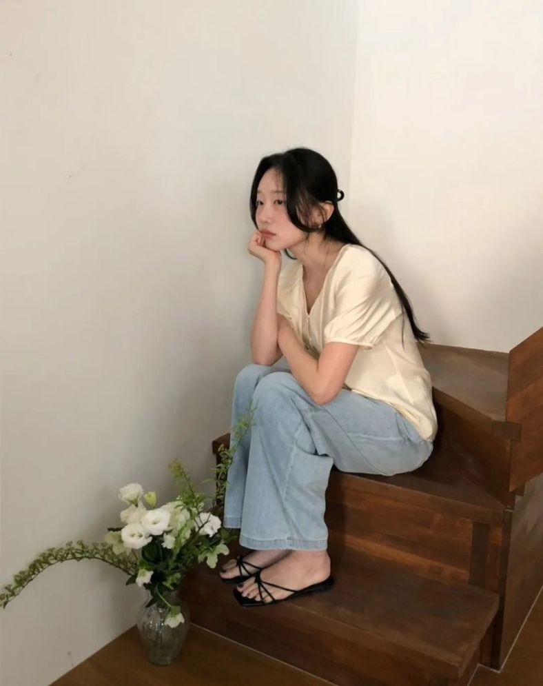 ins博主的温柔风穿搭