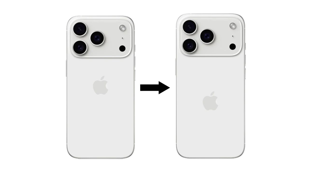 iPhone 17 Pro 的 LOGO 位置改了