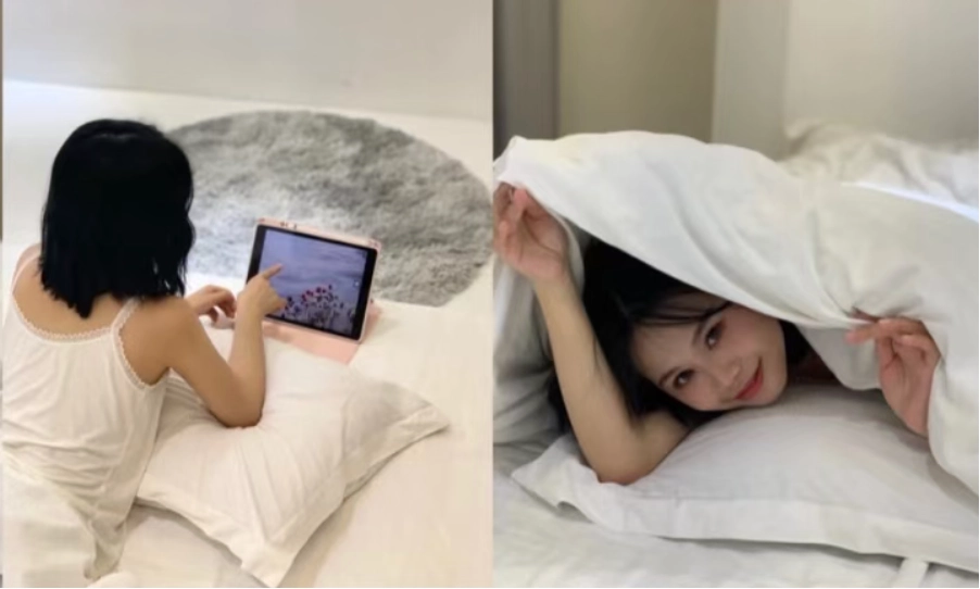 8个酒店拍照姿势，又纯又欲，可爱迷人，这才是男生眼里的白月光