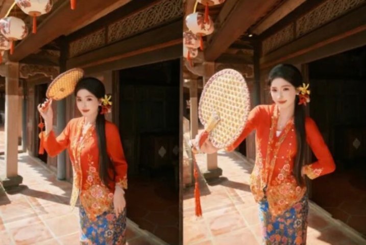 小娘惹拍照，9个万能姿势，简直不要太美了，温柔漂亮又显气质