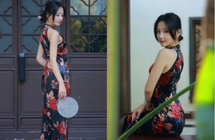 9個旗袍拍照姿勢,三分清冷,七分嫵媚,風情萬種的最佳演繹