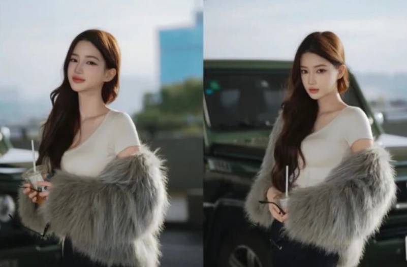 9个韩系站姐拍照姿势,清冷高级有气场,拍出女明星出街既视感