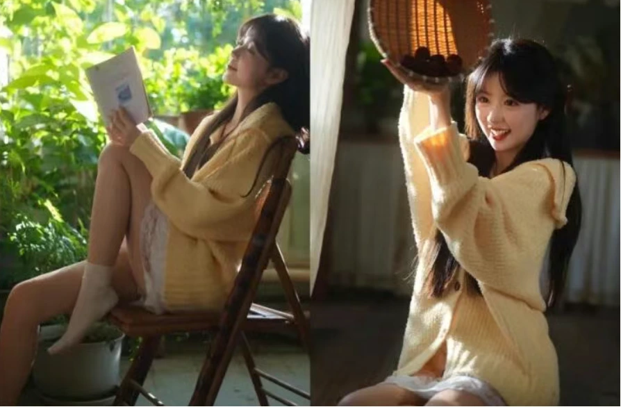 9个冬日居家拍照姿势，窗边光影+慵懒毛衣，治愈系大片美哭朋友圈