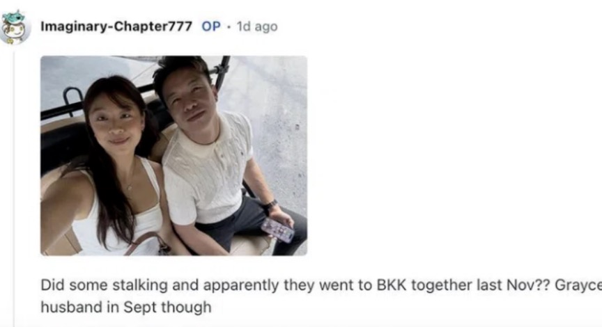 新加坡網紅「譚恩美（格雷斯・譚）」與地產高管出軌風波！“潑茶社羣” 如何扒出真相？