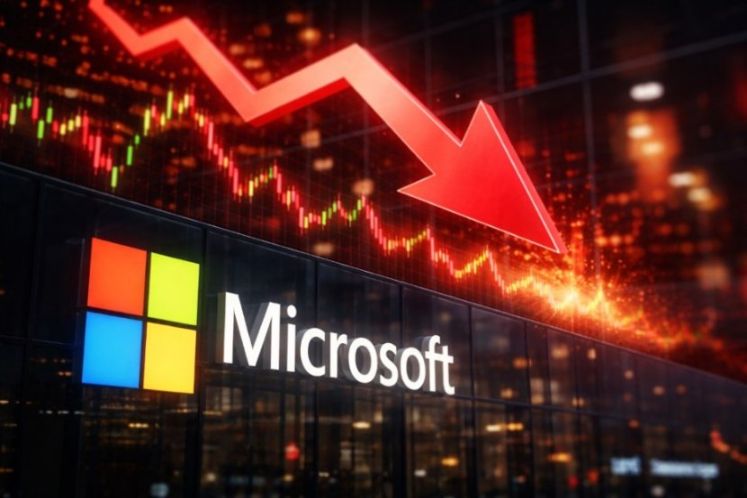 微軟盤中暴跌12%，市值蒸發4300億美元，為何？