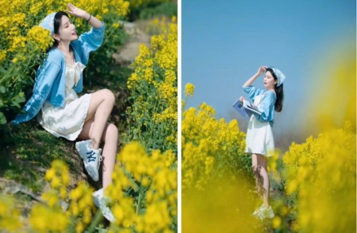 油菜花這麼拍文藝也出片，5個拍照技巧，簡單易學！輕鬆拍出女神範