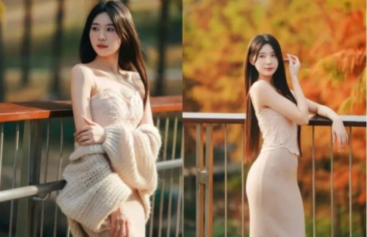 9个公园拍照姿势，氛围感人像，温柔端庄又优雅，迷人显身材