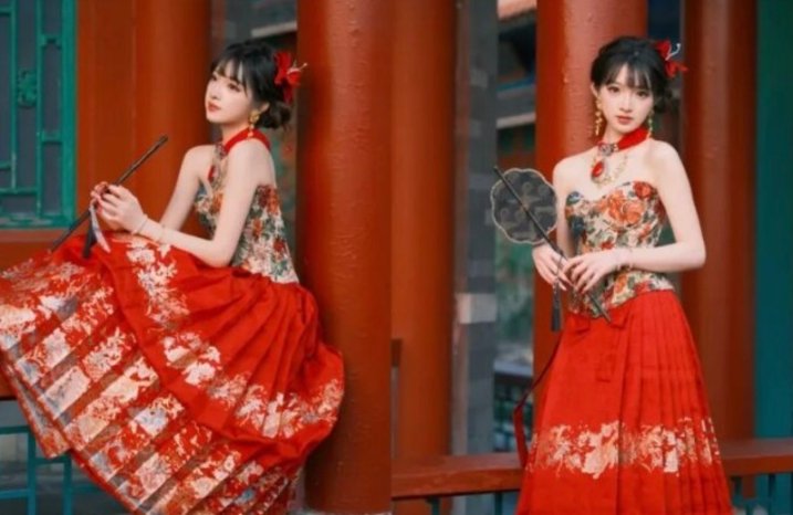 氛圍感拉滿！9個新中式拍照姿勢，不僅顯瘦還顯白，過年照著拍