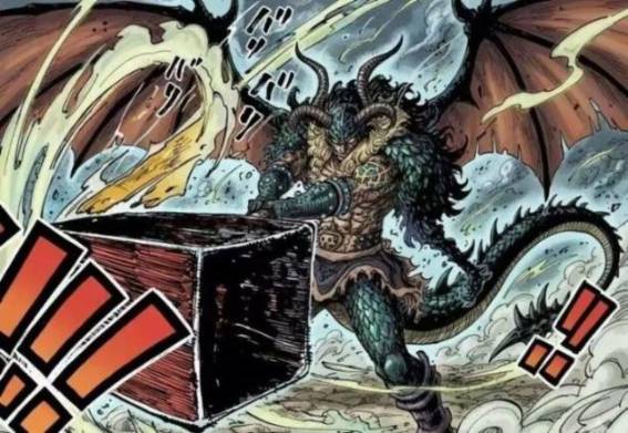 海贼王1174话：洛基王子变成黑龙形态，孩子掉落冥界被洛基救了