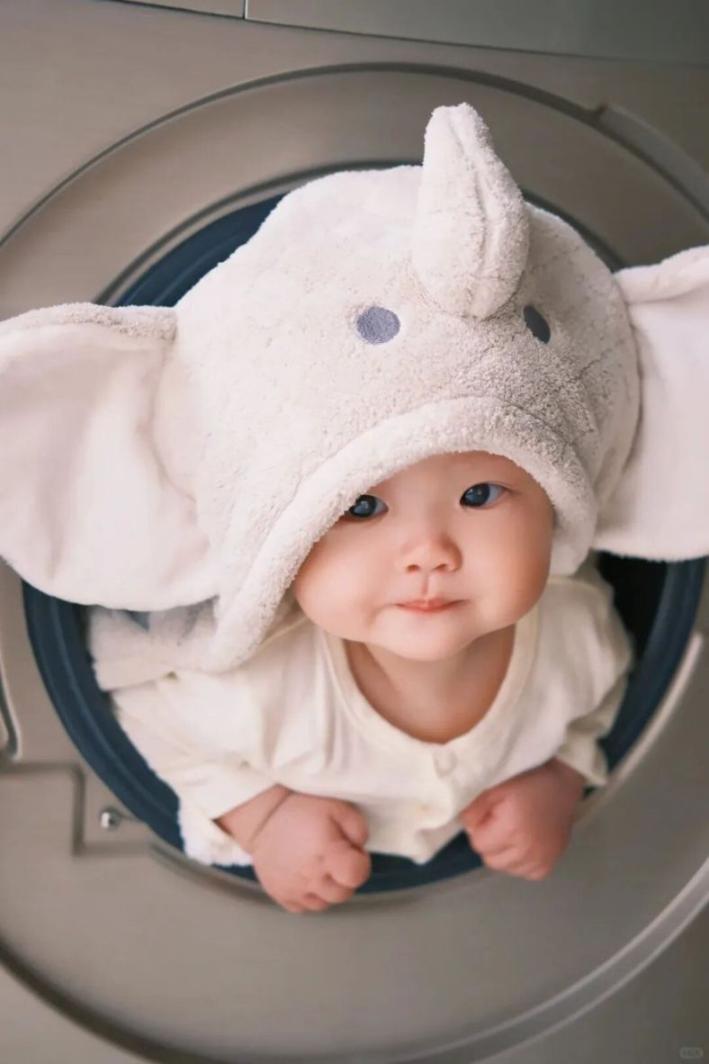 軟萌炸裂！寶寶出鏡的家庭大片，這樣拍纔夠創意！