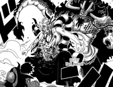 海賊王1177話：凱多一拳斬殺大和，洛基王子激戰神之騎士團