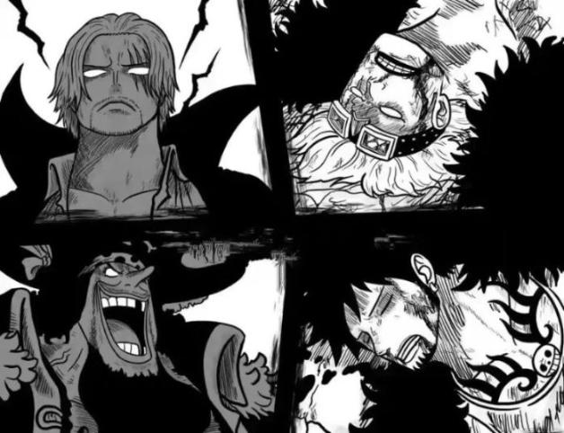 海賊王1180話：卡普一拳打爆黑鬍子，基德和羅還活著