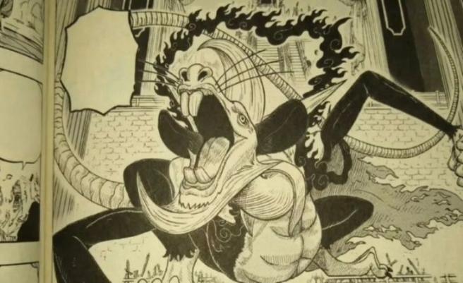 海賊王1180話：伊姆大人展示惡魔形態，莫利亞來到艾爾巴夫