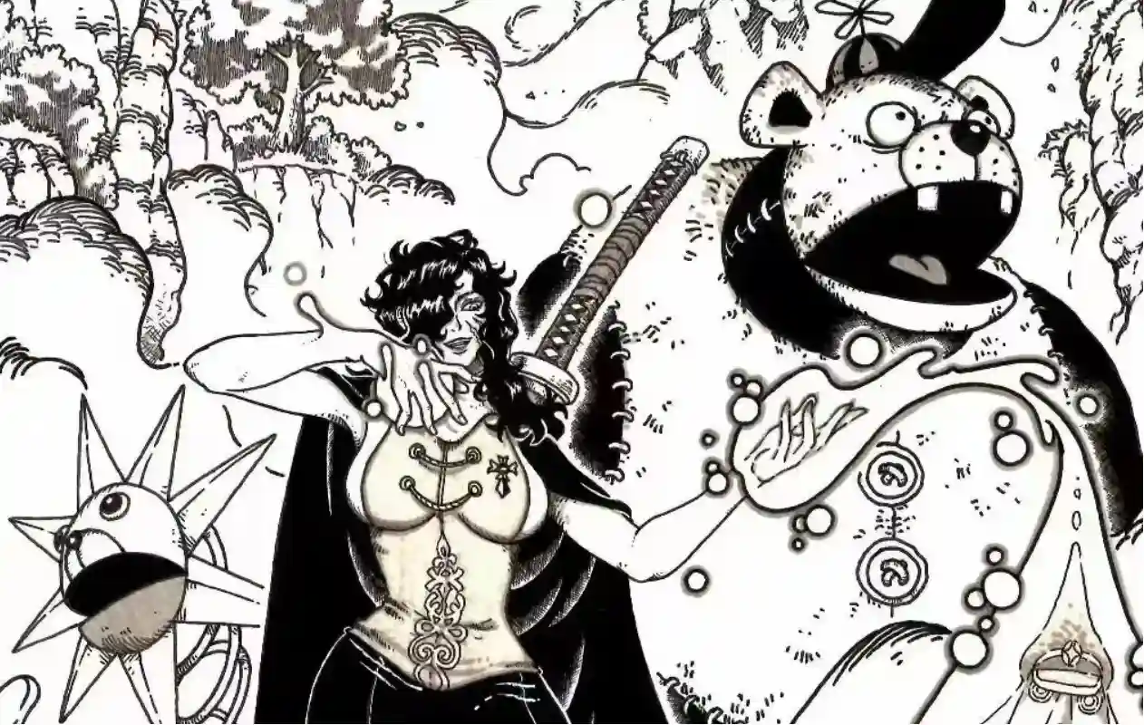 海贼王1180话：女海贼吃了魂魂果实，明哥遇到白胡子二世