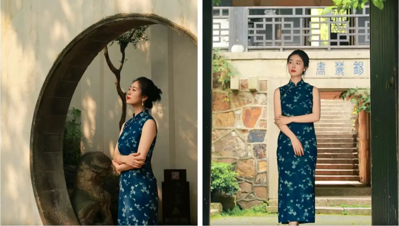 当旗袍遇上园林，get这五个拍照技巧和姿势！美炸朋友圈，秒变女神~