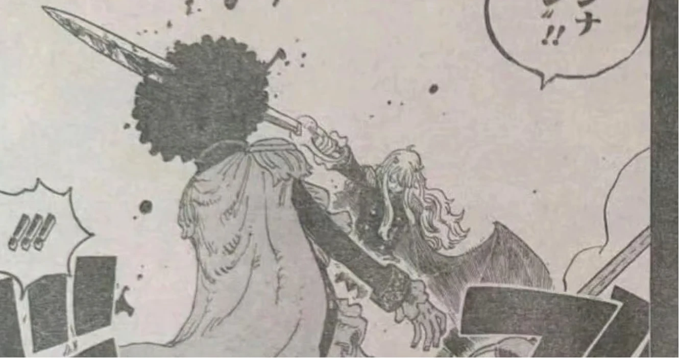 海贼王1186话：坎德尔被天龙人侵犯，舒莉公主刺穿布鲁克的脑袋