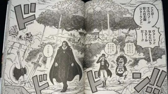 海贼王1187话：革命军来到艾尔巴夫，山治和索隆激战神之骑士团