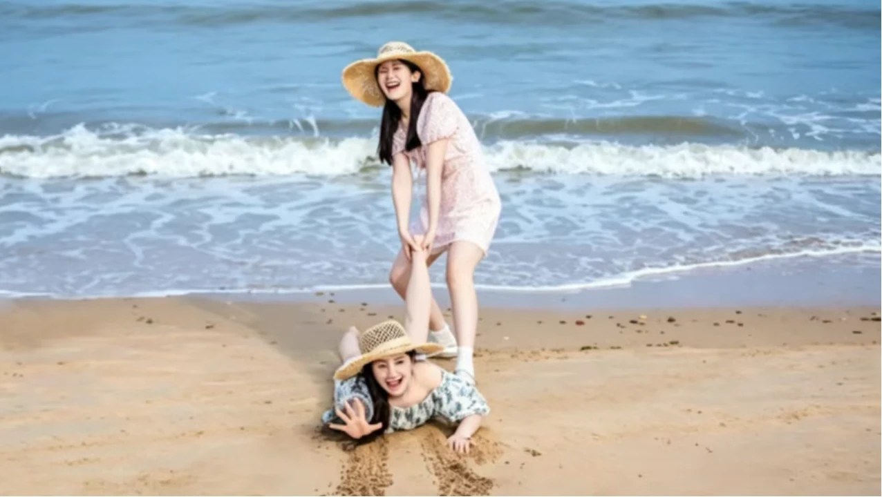 來海邊，不好玩的照片咱不拍！跟好朋友來海邊這樣拍，有趣又好玩，嘎嘎出片~