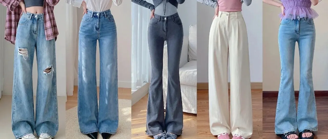 小個子和大碼女生都愛的闊腿褲，怎麼穿都舒服，百搭不挑身材