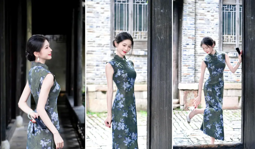 女生穿旗袍就這麼拍！5個拍照小技巧，簡單好學又顯身材，氛圍感拉滿