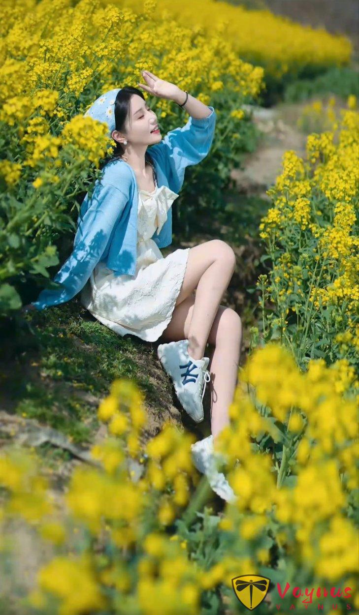油菜花這麼拍文藝也出片,5個拍照技巧,簡單易學!輕鬆拍出女神範